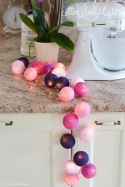 Cotton Balls Violets by Cotton Ball Lights 50L