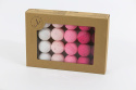 Cotton Balls Sweet Pink by Cottonove 35L