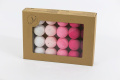 Cotton Balls Sweet Pink by Cottonove 50L