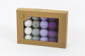 Cotton Balls Violets by Cottonove 50L