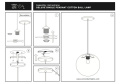 Cotton Ball Lamp M 31cm OPEN