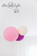 Cotton Ball Lamp L 36cm OPEN