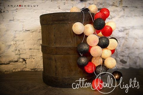 Cotton Balls Warm Red 10L