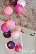 Cotton Balls Violets by Cotton Ball Lights 20L