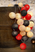 Cotton Balls Warm Red 35L