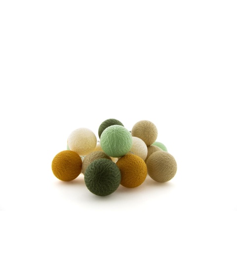 JUNGLA Outdoor Cotton Ball Lights, zestaw rozszerzający