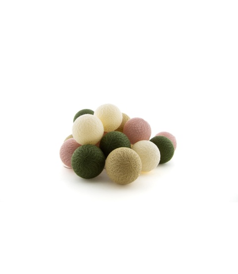 JARDIN Outdoor Cotton Ball Lights, zestaw startowy