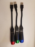 Lampki - laserowe projektory na USB - kolor zielony