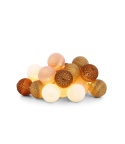 TERRAZA Outdoor Cotton Ball Lights, zestaw rozszerzający